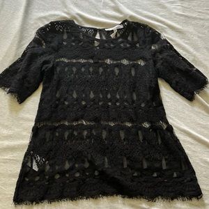 BCBG lace top